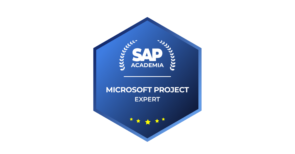 ¡Aprobé el curso de Microsoft Project Expert 2019! - Academia SAP
