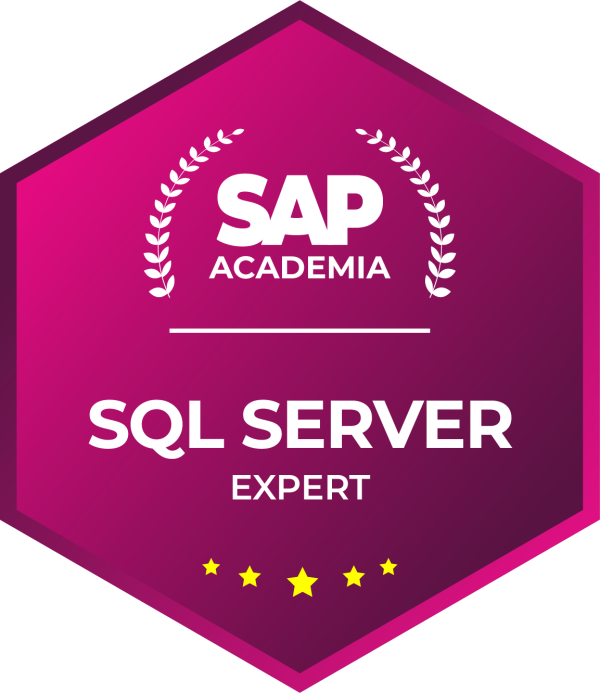 Mer Sql Academia ¡Aprobé el curso de SQL Server 2019 Expert! - Academia SAP