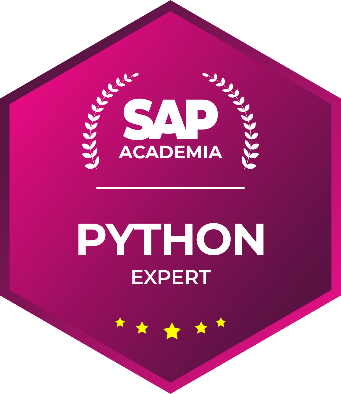 Aprobé el curso de Python Expert - Academia SAP