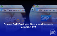 QUÉ ES SAP BUSINESS ONE